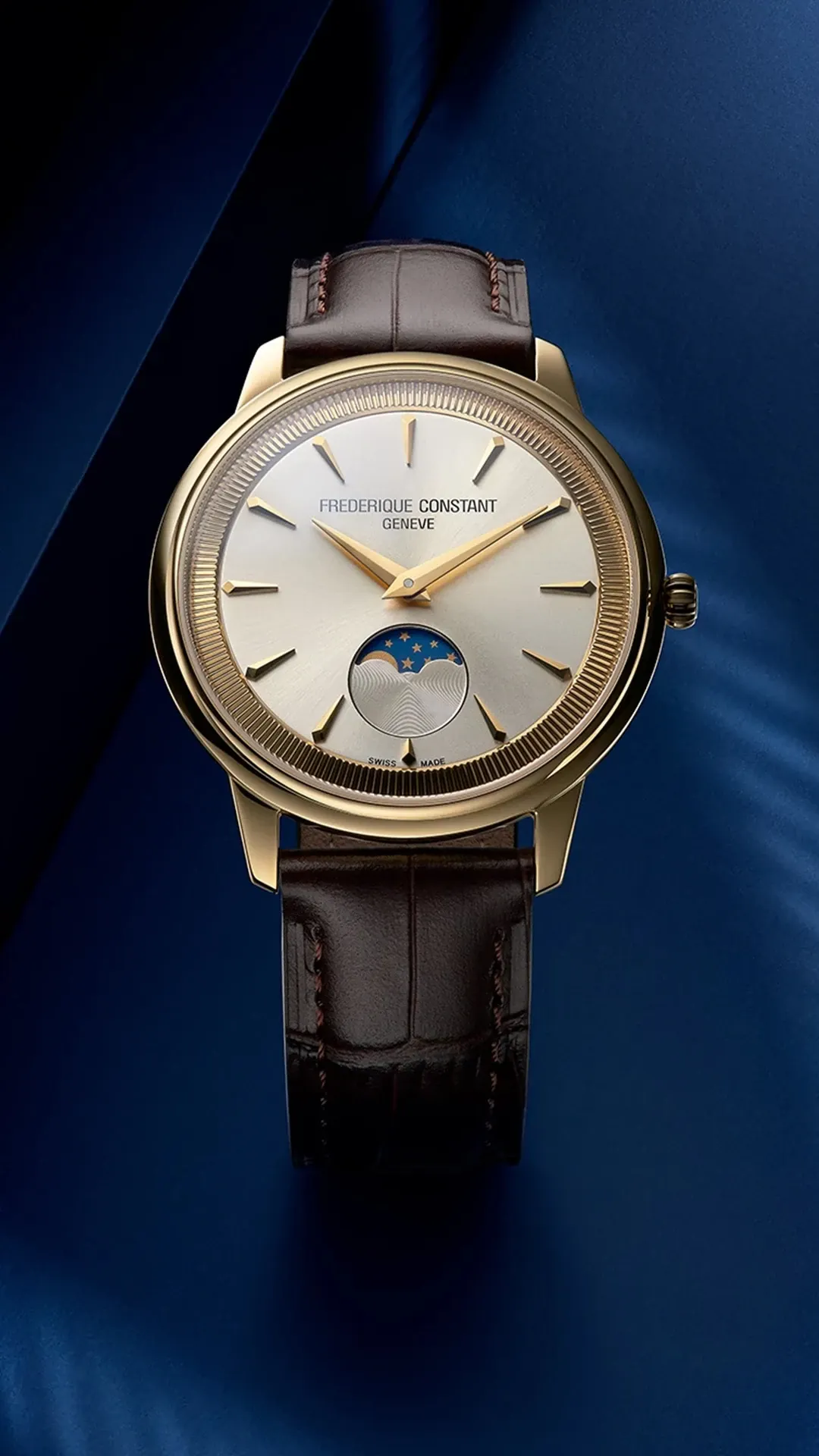 クラシック 203. MY RSO 24CD Classics Moneta Moonphase Watch FC-206S3S5 | Frederique Constant